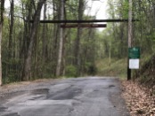 Entrance to Buffalo Mountain Park, Johnson City, TN